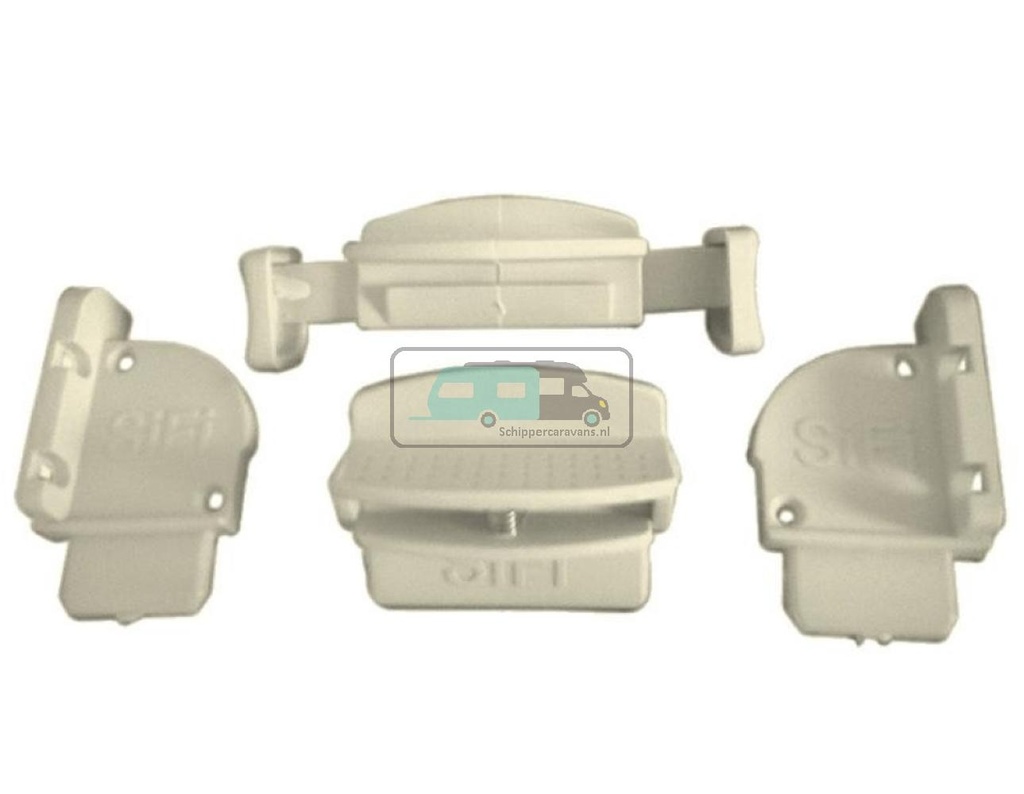 HTD Vergrendelingsset Combirollo Crème