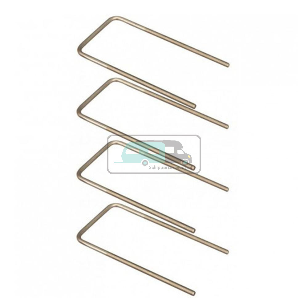 Fiamma U beugel t.b.v. XLA fietsdrager 4 stuks