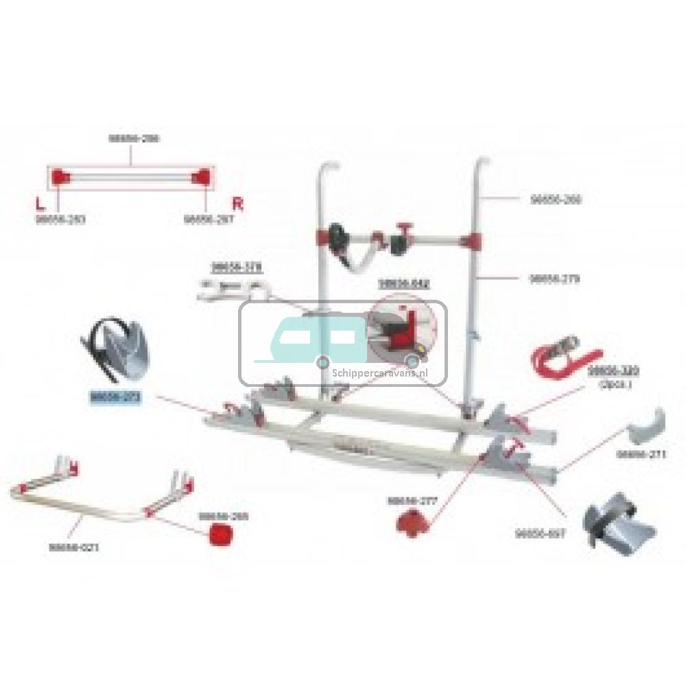 Fiamma Left sliding wedge 98656-273