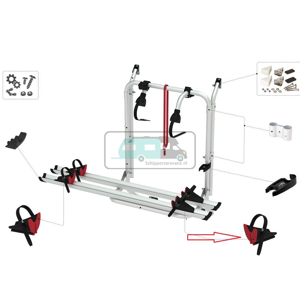 Fiamma Carry-Bike Garage Wielklem Rechts