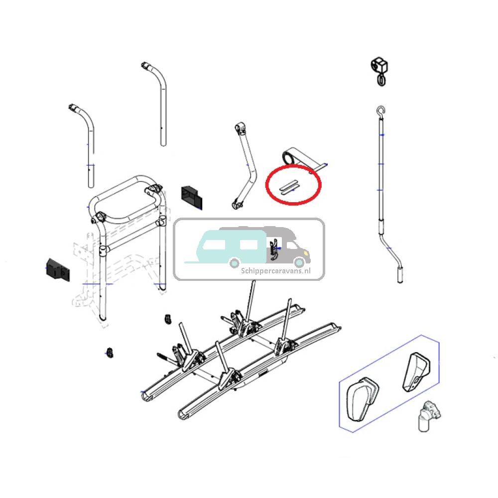 Thule Lift Repair Kit Insert Pull Strap