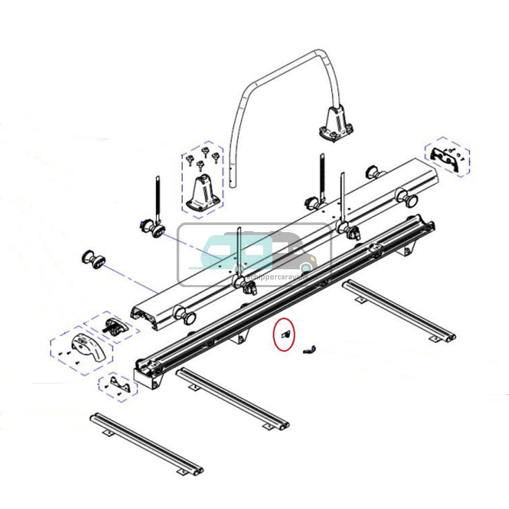 Thule VeloSlide Wheel Assembly