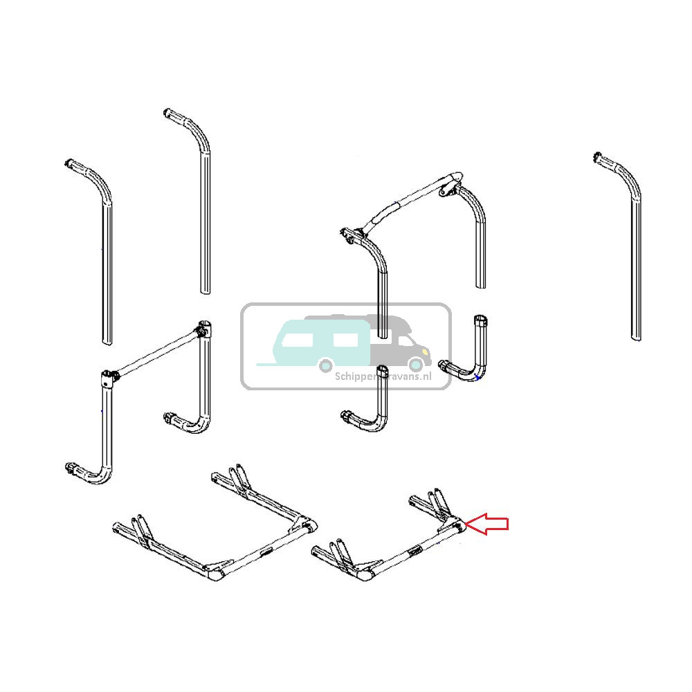 Thule Elite G2 One Bike Platform zonder Rail 