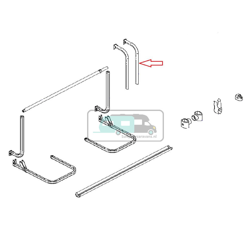 Thule Elite Eura Cargo Basearm