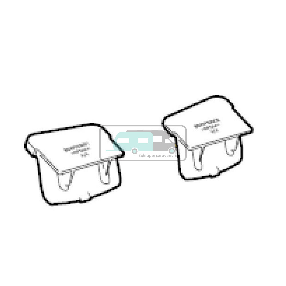 Thule WanderWay Foot Pads Upper