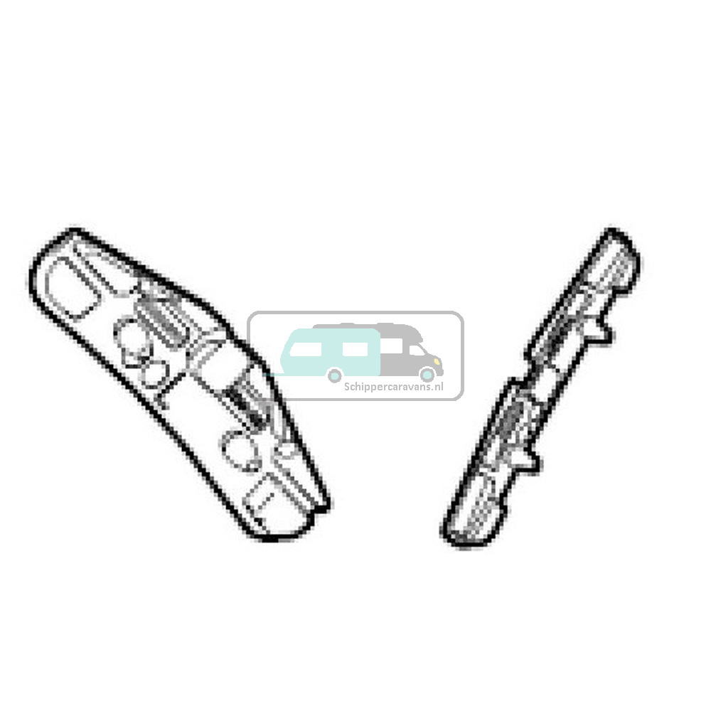 Thule WanderWay Foot Pads Lower