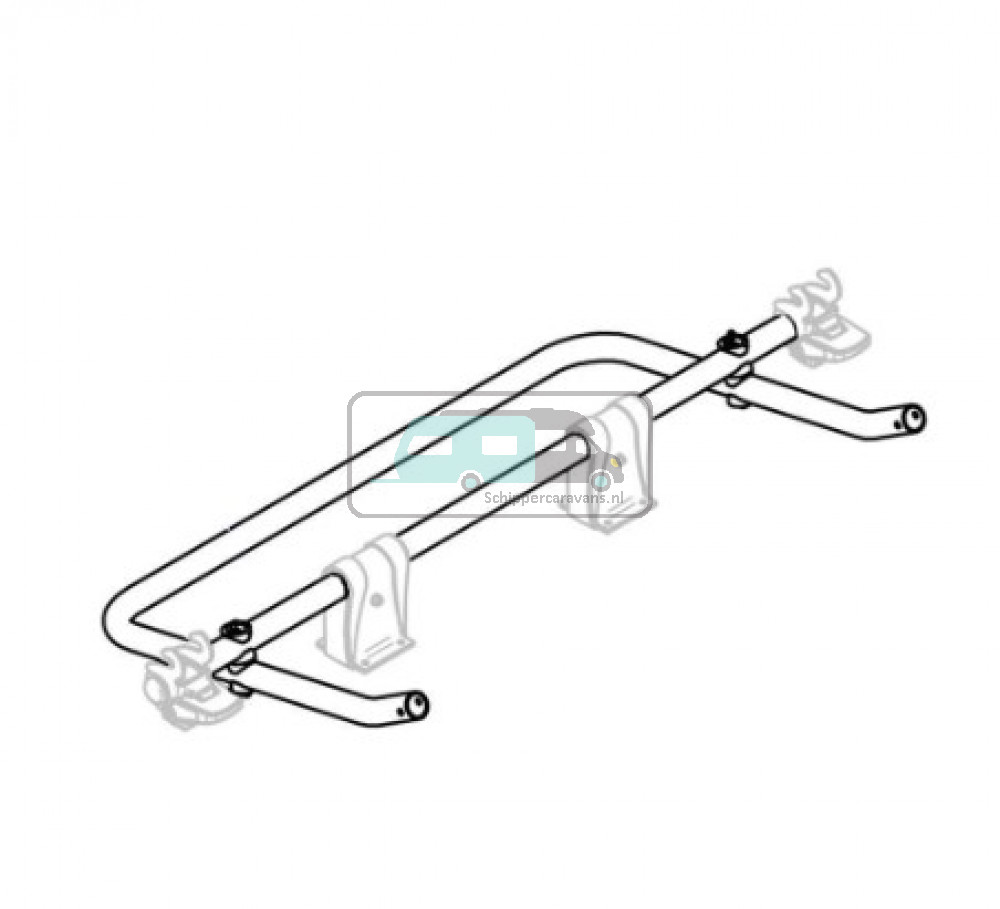 Thule Caravan SuperB XT Platform Complete Black