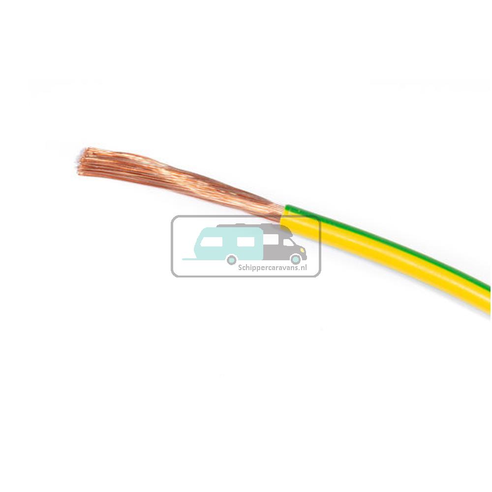 Berker Installatiedraad 1,5mm2 Geel/Groen 100m
