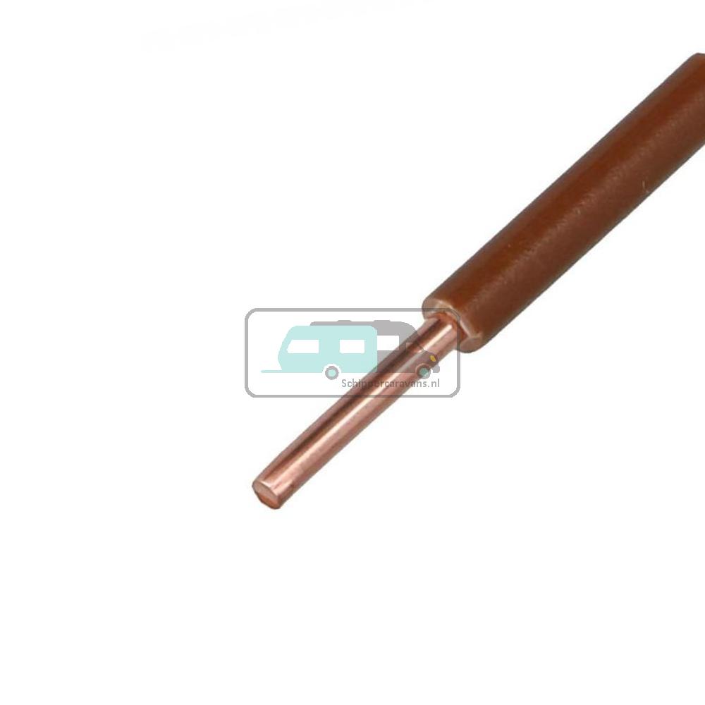 Berker Installatiedraad 2,5mm2 Bruin 100m