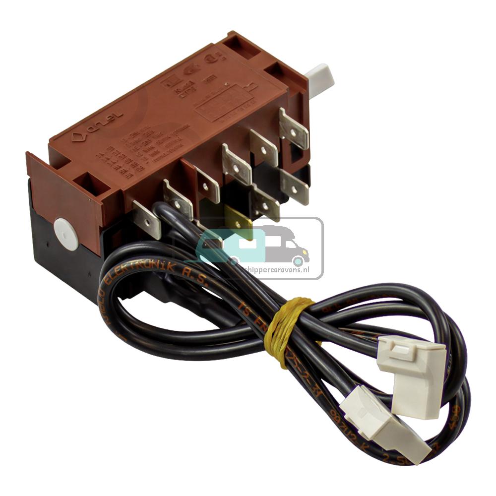 Dometic Keuzeschakelaar Compleet RM6270/6271/7270/RGE3000