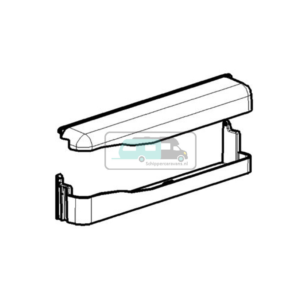 Dometic RMS8550 Draagplateau Boven Compleet