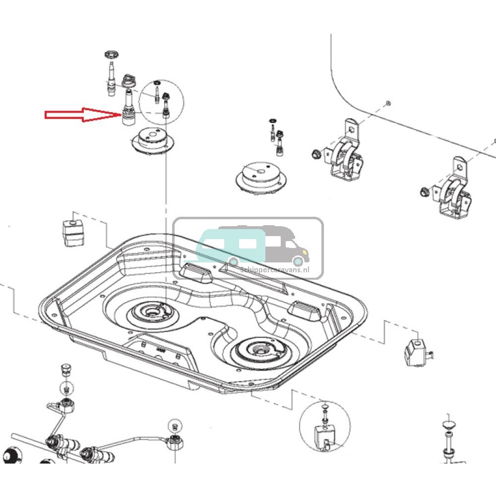 Dometic Smev PI8063 Ontstekings Kaars