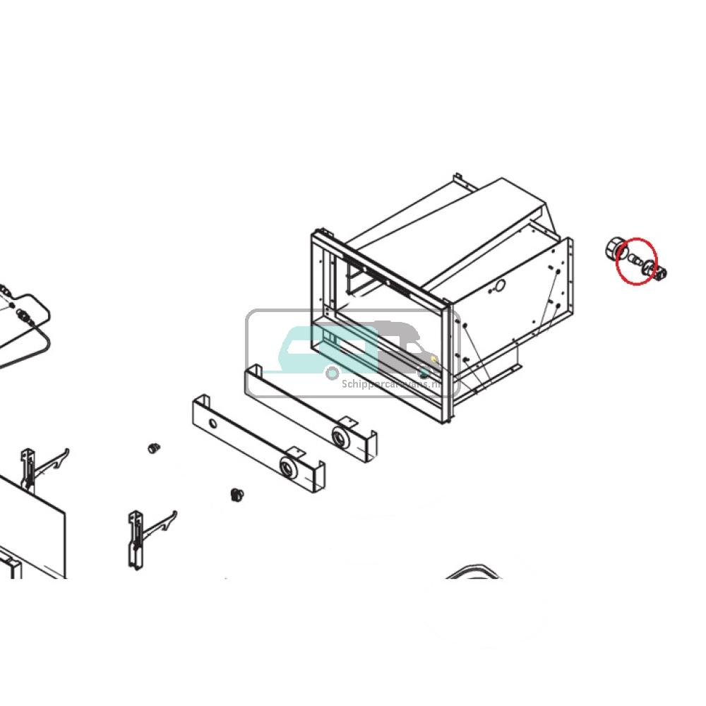 Dometic CBCO Lamp voor Oven 12V/10W E14