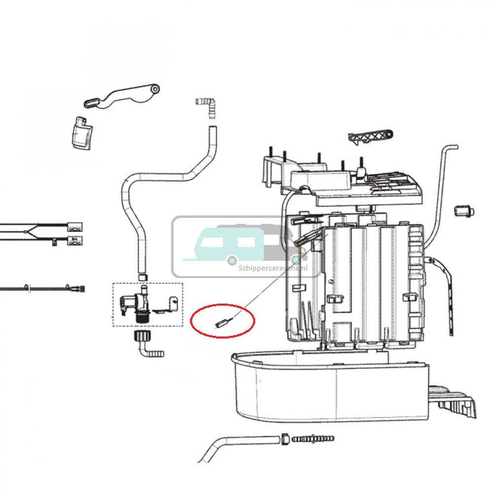Dometic CT3110/ 4110 Microschakelaar