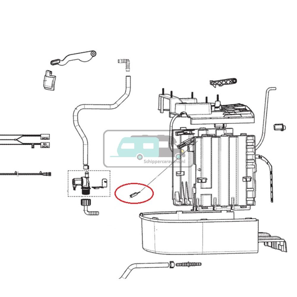 Dometic CT3110/ 4110 Microschakelaar
