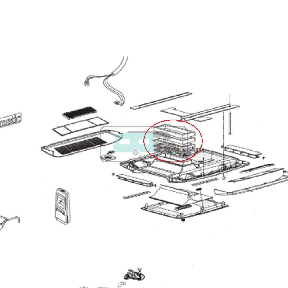 Dometic B2200 Afdichting