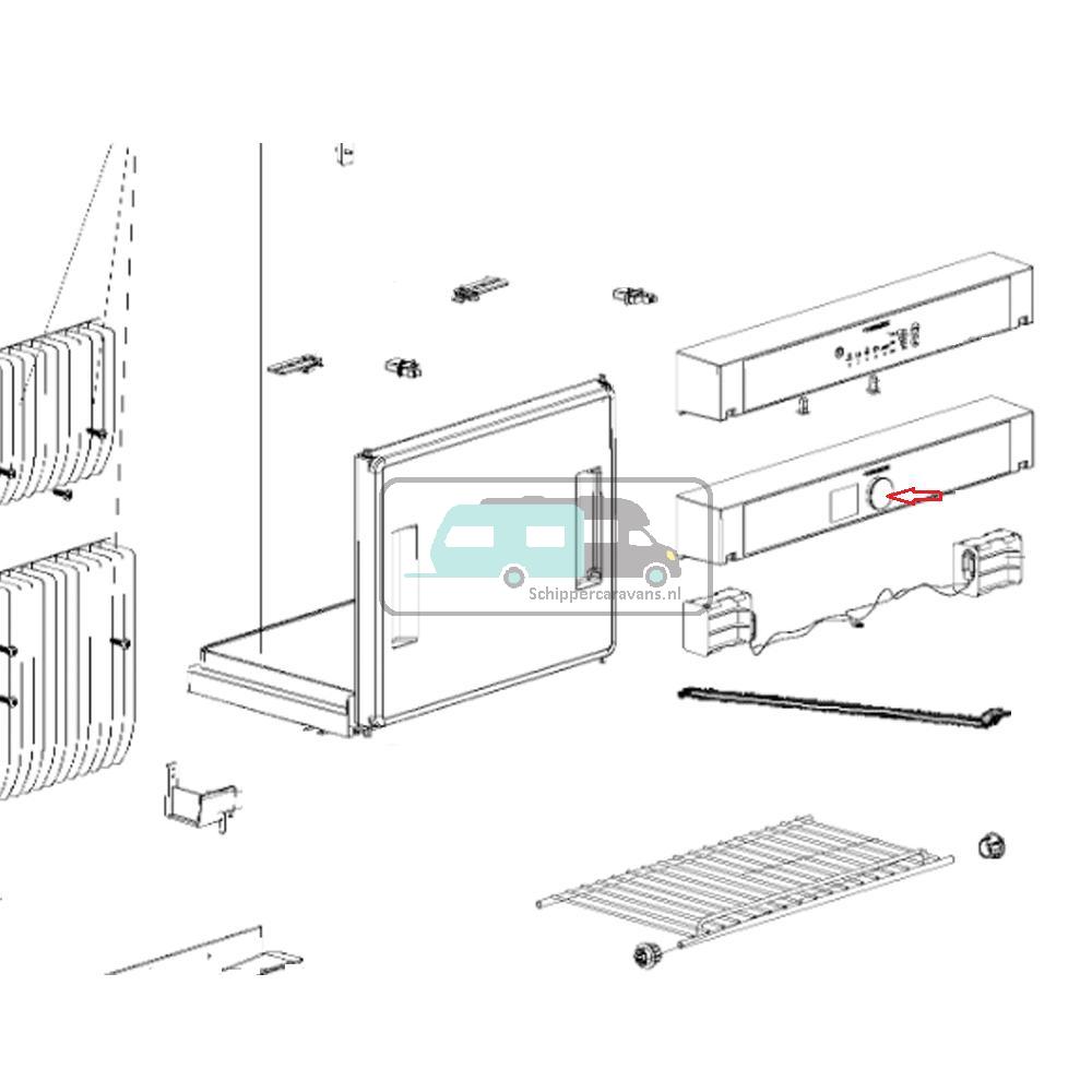 Dometic RM10.5 Draaiknop