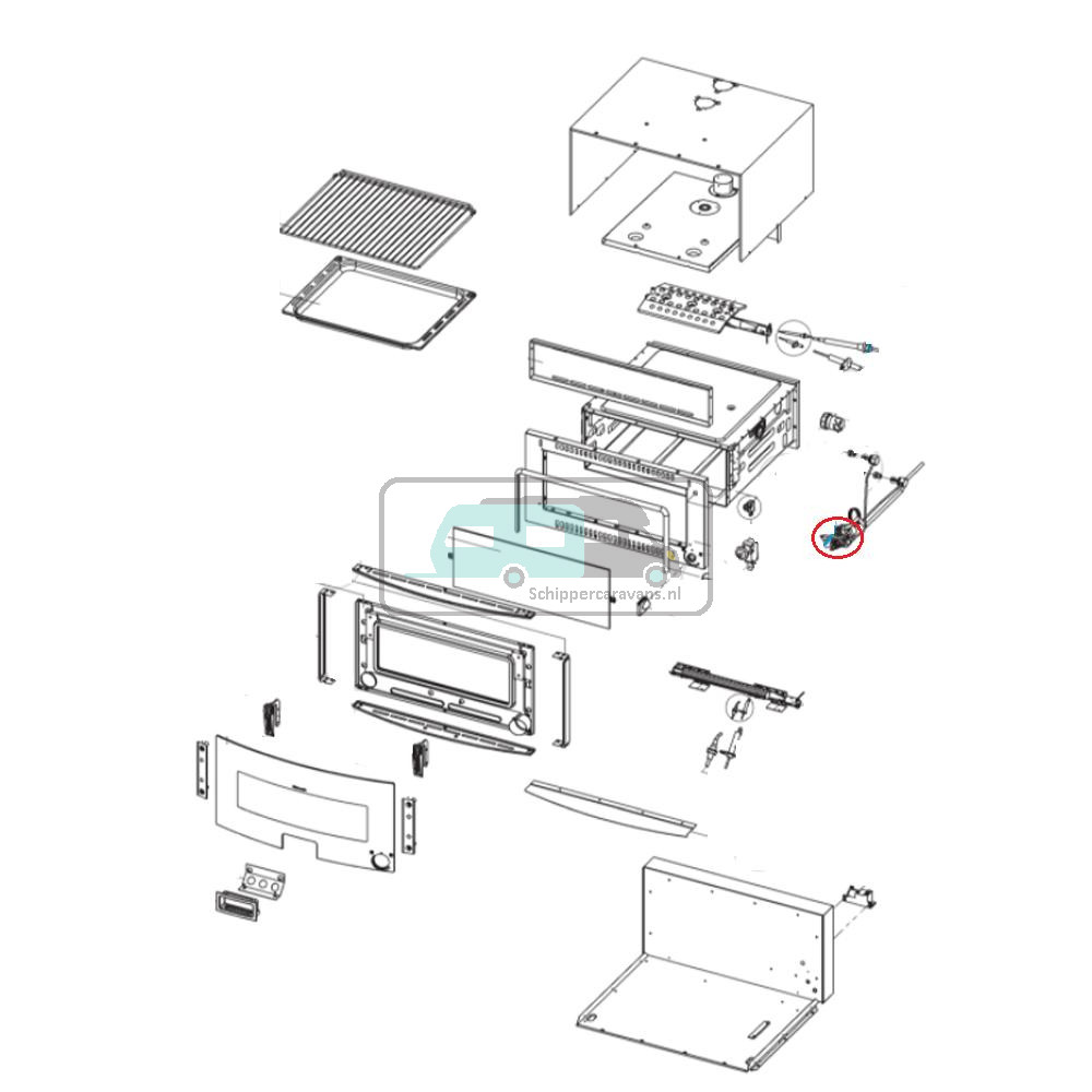 Dometic Gas Thermostaat RMDT 8555