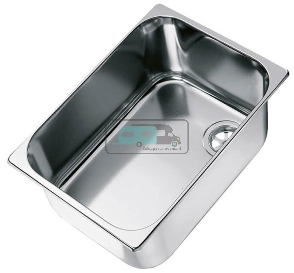 Navy Load Spoelbak Rechthoekig RVS 320x260