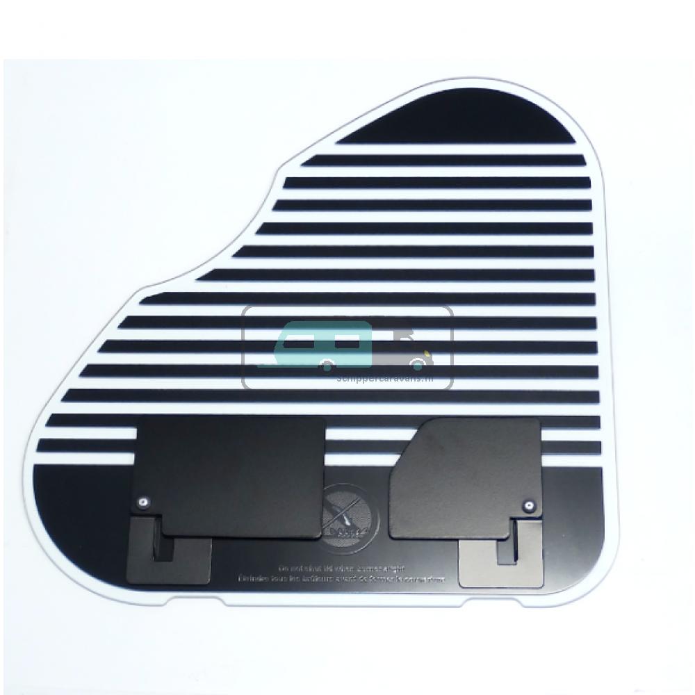 SHB330 glasplaat hitte bestendig SSPA0213 rechts