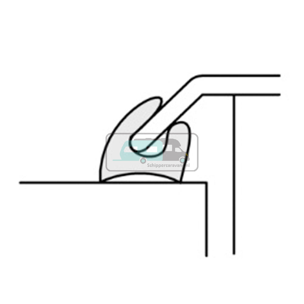 Thetford Hob 169 Gaskomfoor Bezel 1766mm 20 stuks