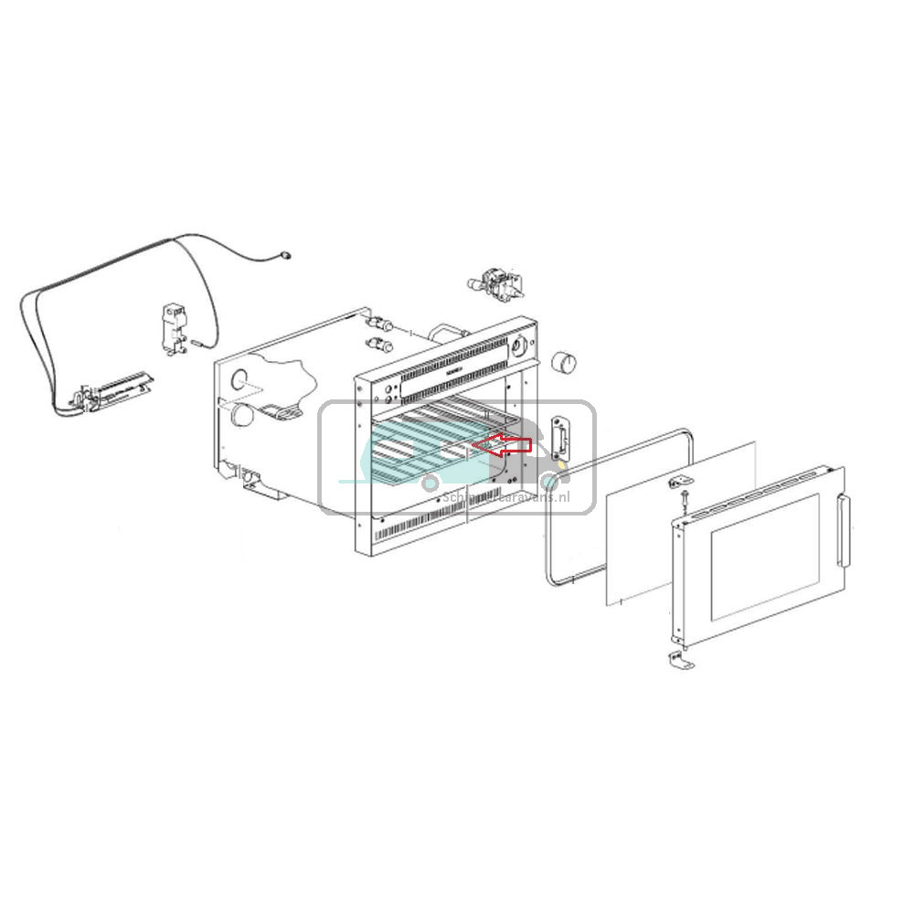 Thetford Oven 420 Ovenrooster