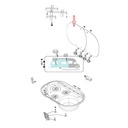 Dometic MO8323 Afdekplaat Glas Links