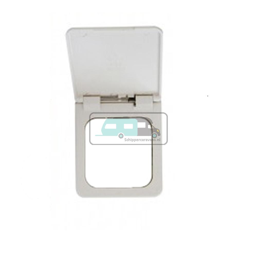 Presto Contactdoos Cover met Klepje S-10.000 Wit