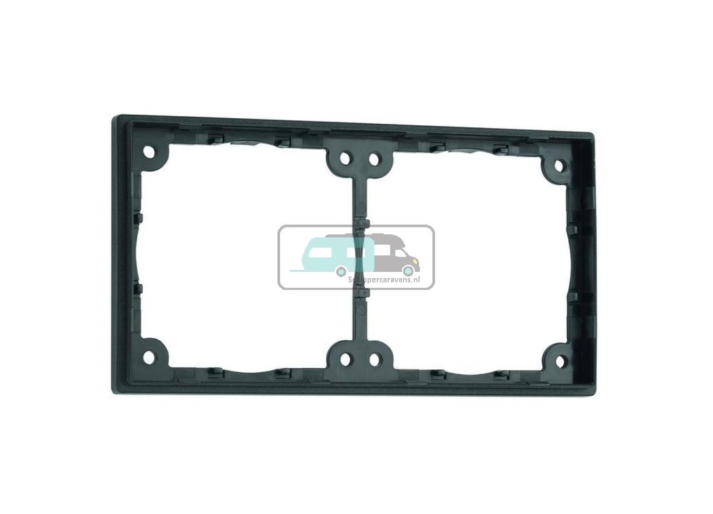 Presto Afstandsraam 2-Vaks 3mm S-20.000 Zwart