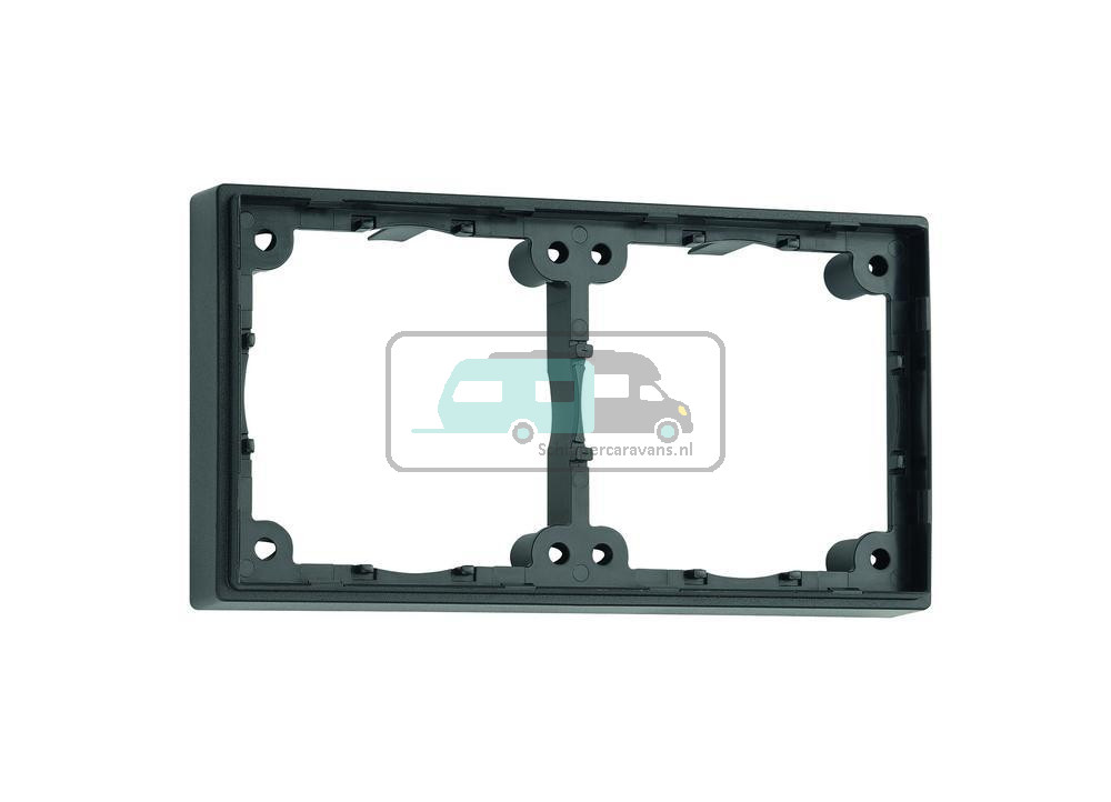 Presto Afstandsraam 2-Vaks 12mm S-20.000 Zwart