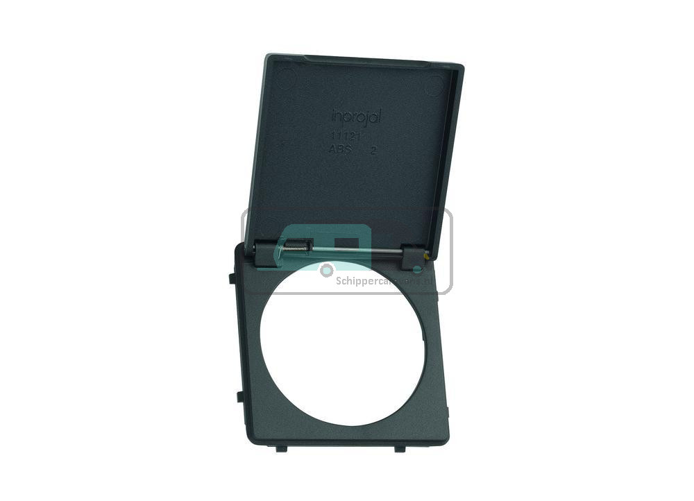 Presto Contactdoos Cover met Klepje S-20.000 Zwart