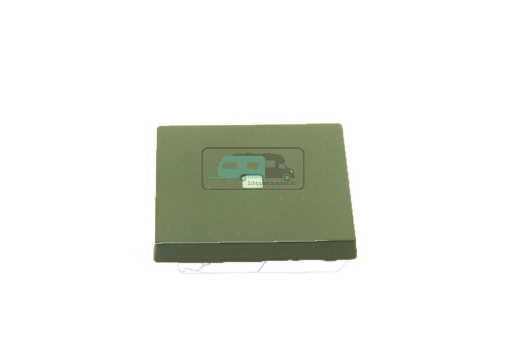 Presto Afdekplaat Wipschakelaar Enkel Lens S-20.000 Zwart