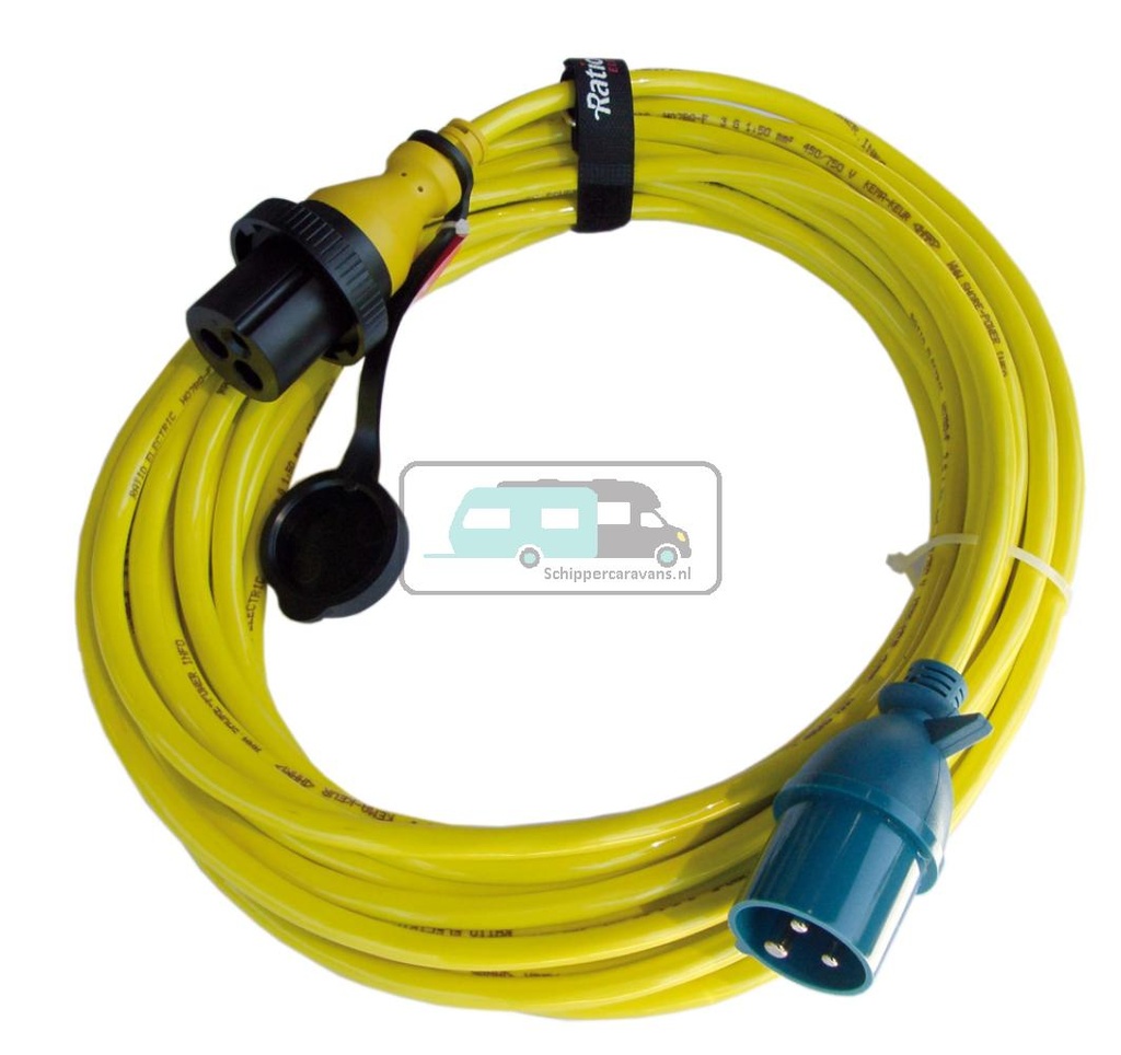 Ratio Walstroomkabel 3x2.5mm² 16A/250V 5m