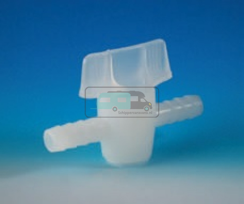 Slangverbinder met Kraan 10x10mm