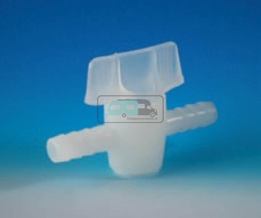 Slangverbinder met Kraan 10x10mm