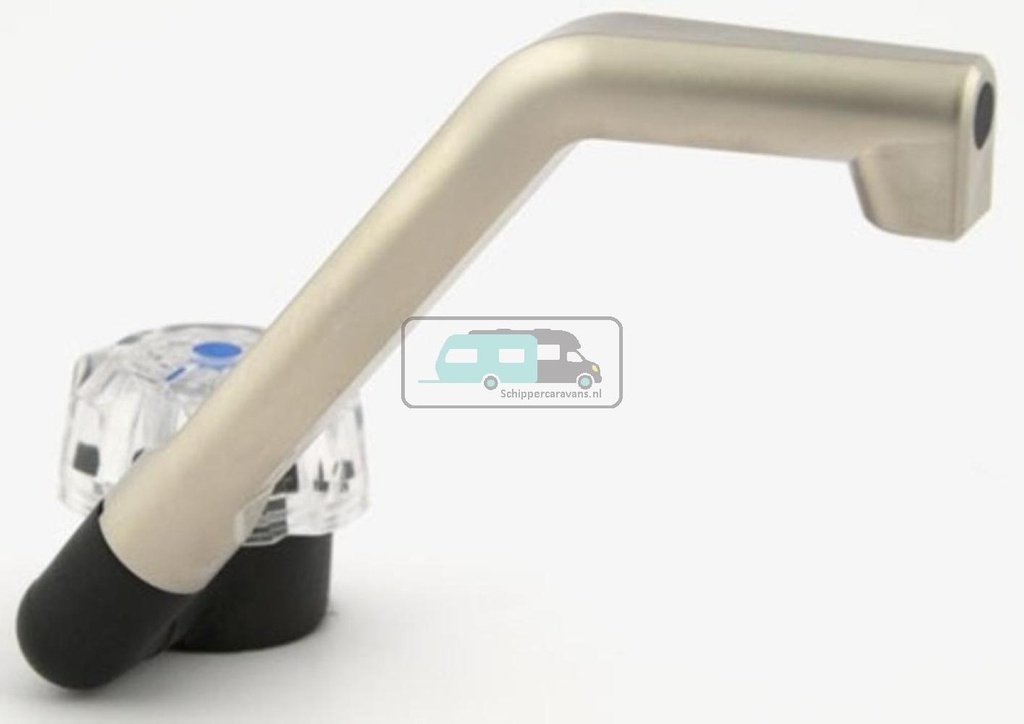 Reich Waterkraan De Luxe 12V Mat Nikkel Grote Knop