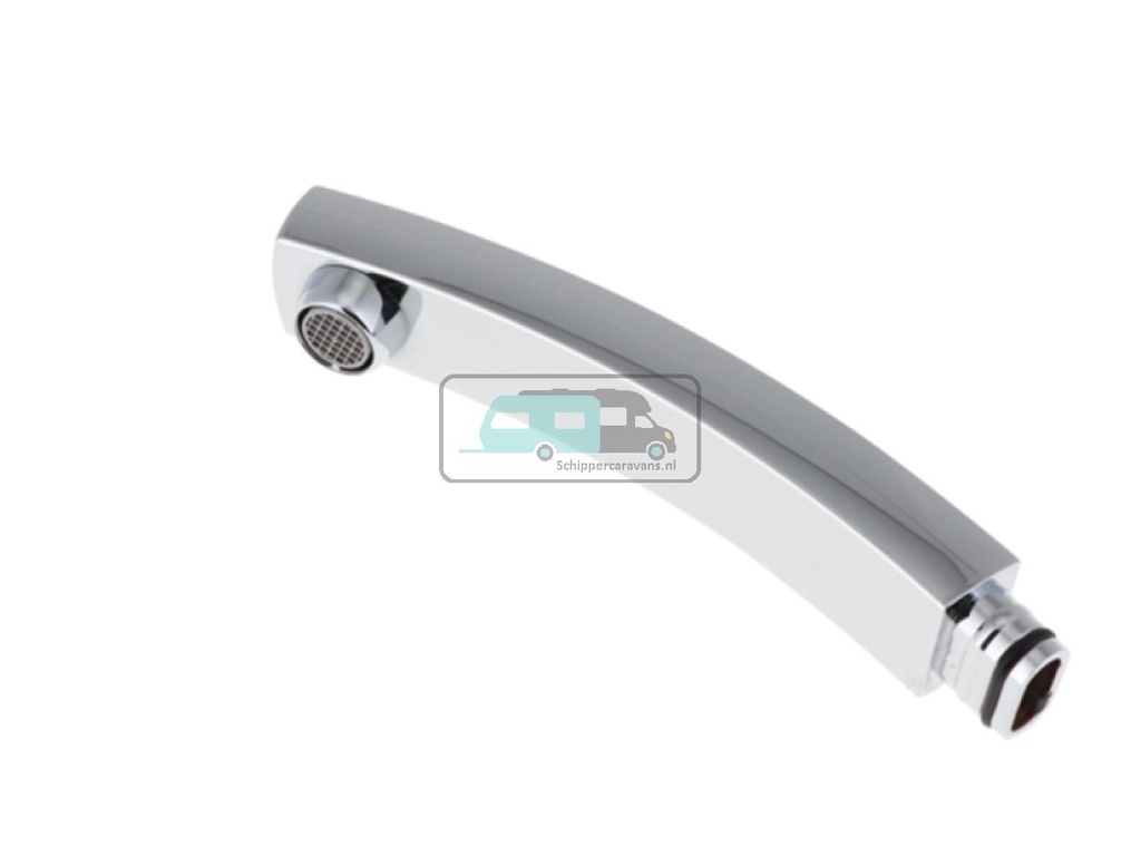 Comet Kompact uitloop chroom