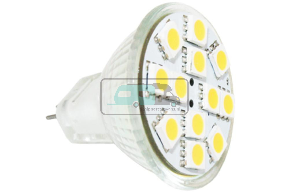 Lamp LED G4 MR11 1.8W/100Lumen/12Leds