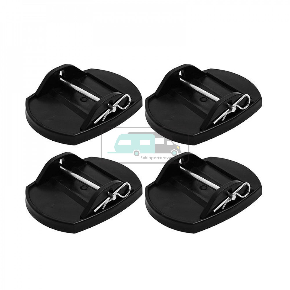 HTD Onderlegschijven met Stalen Pen 4st.