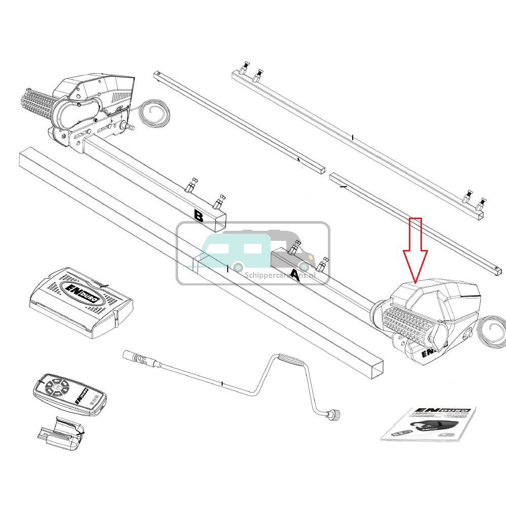 Enduro Motoreenheid A EM303