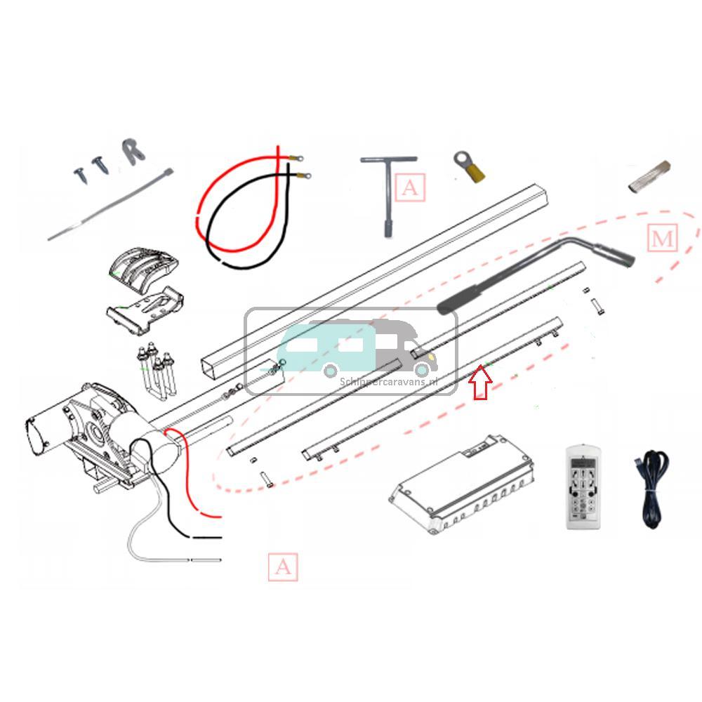 P1 Duostang Verbindingspijp