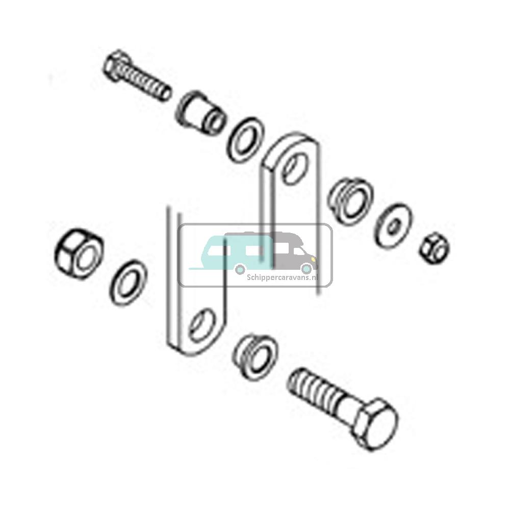 Repair kit bout/moer/ring 12valu double