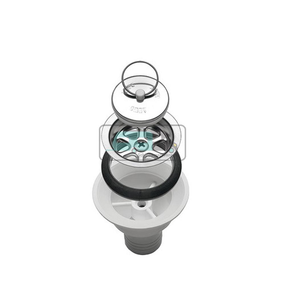 Smev Afvoerplug Recht 25mm Compleet