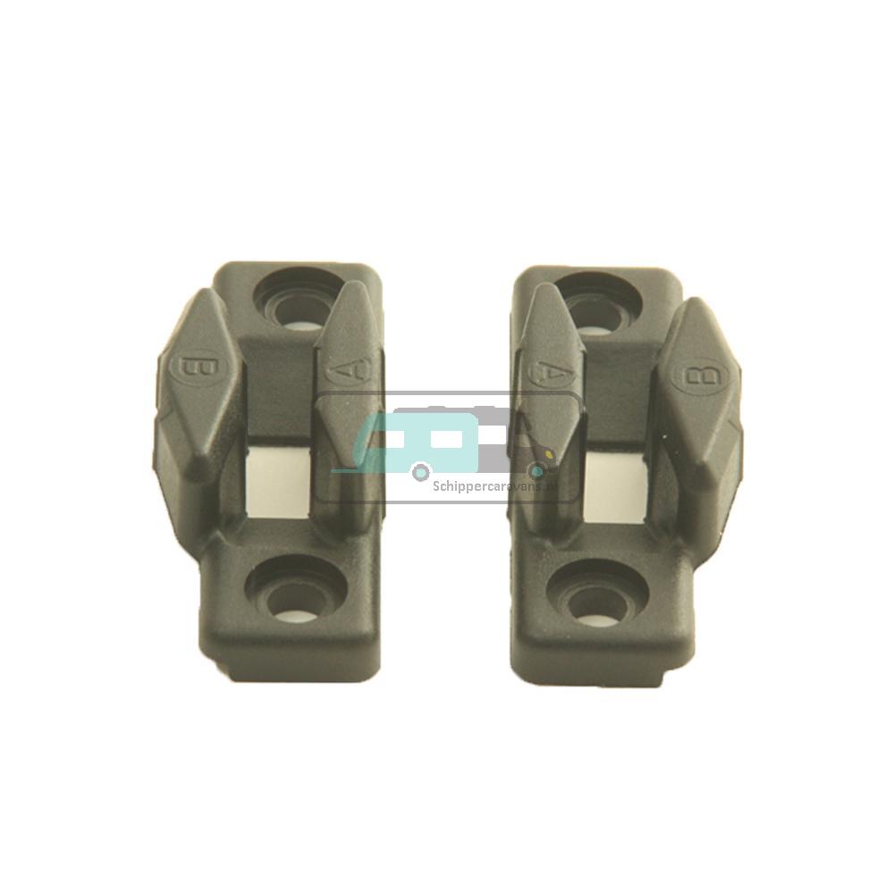 Vastzetplaat voor Polyfix