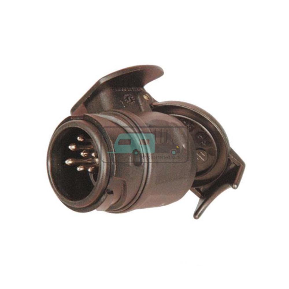 Kortadapter van 13 polig naar 7 polig bajonet