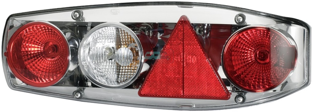 Hella Achterlicht Caraluna II Plus Rem/ Knipper/ Mist/ Achteruitrij/ Driehoek Reflector Rechts