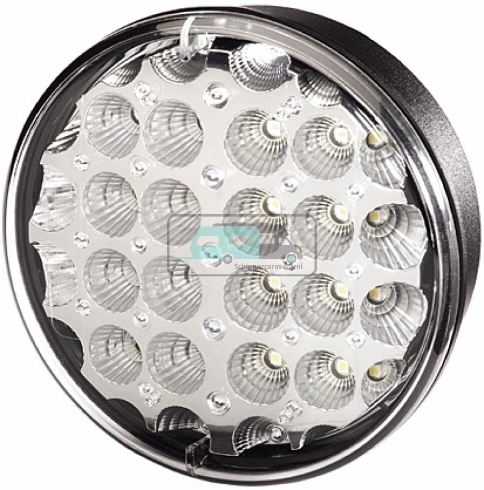 Hella Achteruitrijlicht LED Rond Wit 12/24V