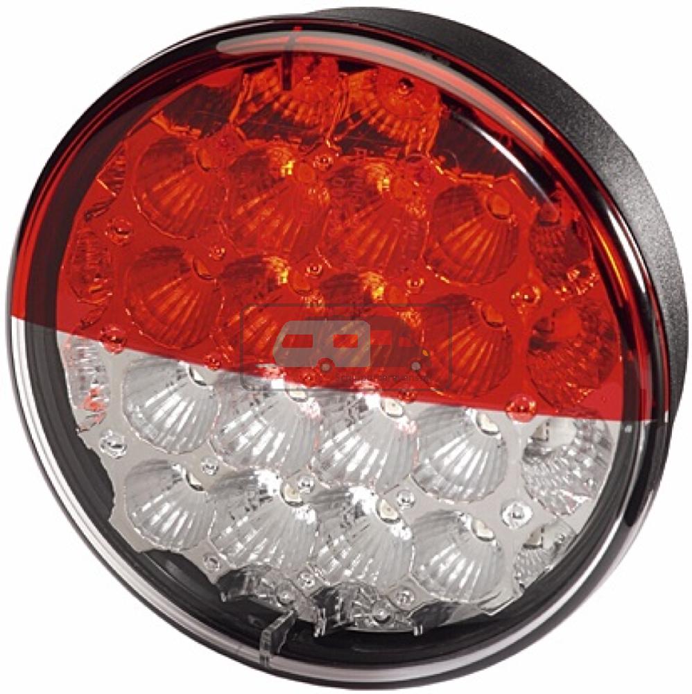 Hella Achterlicht Rem/ Knipper LED Rood/Helder Glas