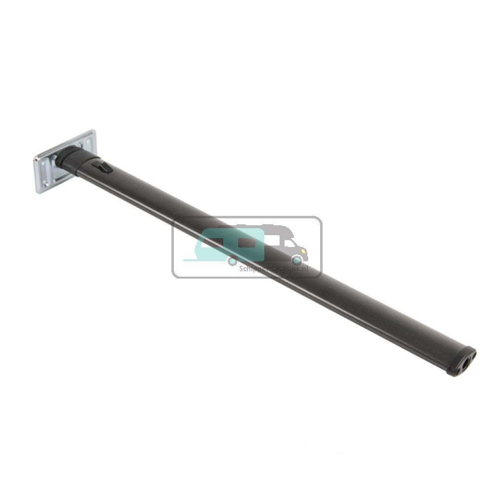 Klaptafelpoot Antraciet Bovenknik 67.5cm