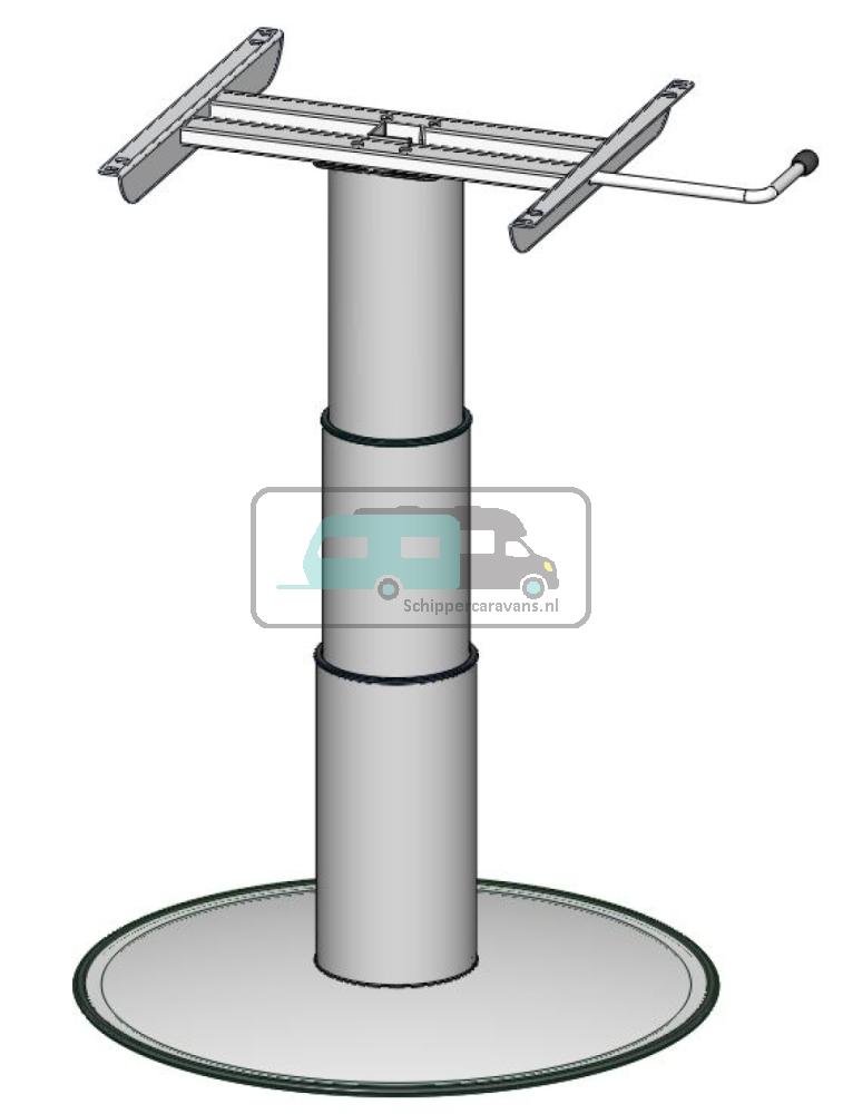 Ilse Vrijstaande Lifttafelpoot 7032 G06 34/71.5cm